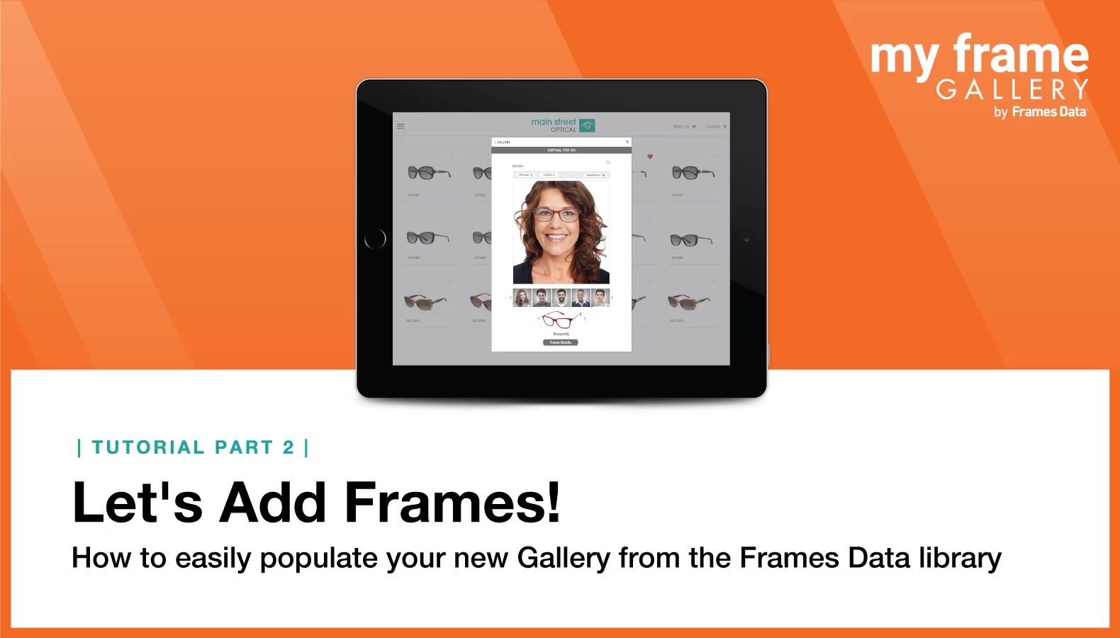 My Frame Gallery SetUp Part 2 Add Frames